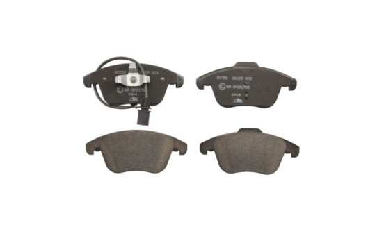 Brake Pad Set, disc brake 13.0460-7256.2 ATE
