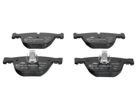 Brake Pad Set, disc brake 13.0460-7260.2 ATE, Image 3