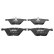 Brake Pad Set, disc brake 13.0460-7261.2 ATE, Thumbnail 4