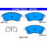 Brake Pad Set, disc brake 13.0460-7262.2 ATE, Thumbnail 2