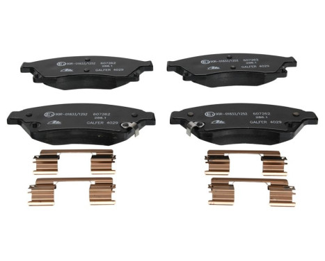 Brake Pad Set, disc brake 13.0460-7262.2 ATE, Image 3