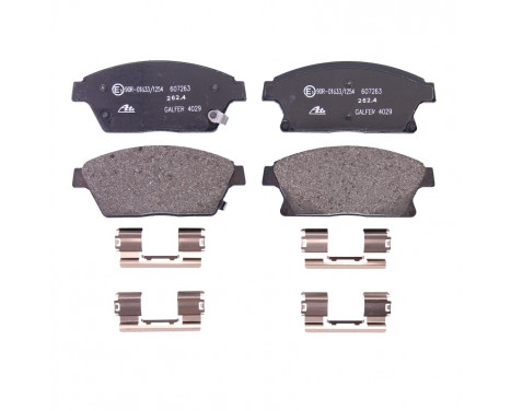 Brake Pad Set, disc brake 13.0460-7263.2 ATE