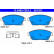 Brake Pad Set, disc brake 13.0460-7263.2 ATE, Thumbnail 2