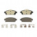 Brake Pad Set, disc brake 13.0460-7264.2 ATE