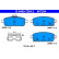 Brake Pad Set, disc brake 13.0460-7264.2 ATE, Thumbnail 2