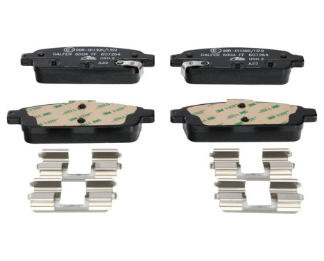 Brake Pad Set, disc brake 13.0460-7264.2 ATE, Image 3