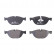 Brake Pad Set, disc brake 13.0460-7267.2 ATE