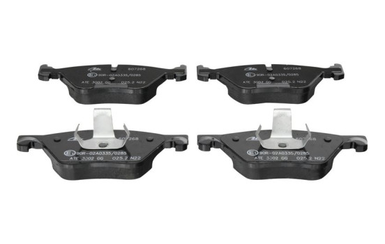 Brake Pad Set, disc brake 13.0460-7268.2 ATE, Image 3