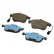 Brake Pad Set, disc brake 13.0460-7269.2 ATE