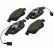 Brake Pad Set, disc brake 13.0460-7273.2 ATE