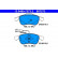 Brake Pad Set, disc brake 13.0460-7273.2 ATE, Thumbnail 2
