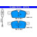 Brake Pad Set, disc brake 13.0460-7276.2 ATE, Thumbnail 2