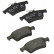 Brake Pad Set, disc brake 13.0460-7278.2 ATE