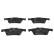 Brake Pad Set, disc brake 13.0460-7278.2 ATE, Thumbnail 3