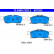 Brake Pad Set, disc brake 13.0460-7282.2 ATE, Thumbnail 2