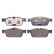 Brake Pad Set, disc brake 13.0460-7283.2 ATE