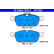 Brake Pad Set, disc brake 13.0460-7283.2 ATE, Thumbnail 2
