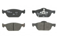 Brake Pad Set, disc brake 13.0460-7284.2 ATE