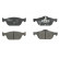 Brake Pad Set, disc brake 13.0460-7284.2 ATE