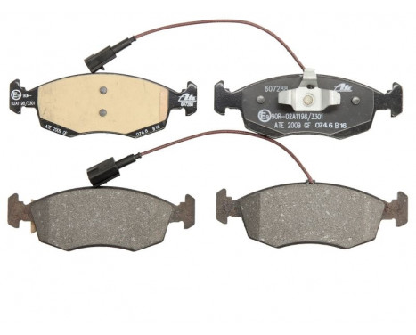 Brake Pad Set, disc brake 13.0460-7288.2 ATE