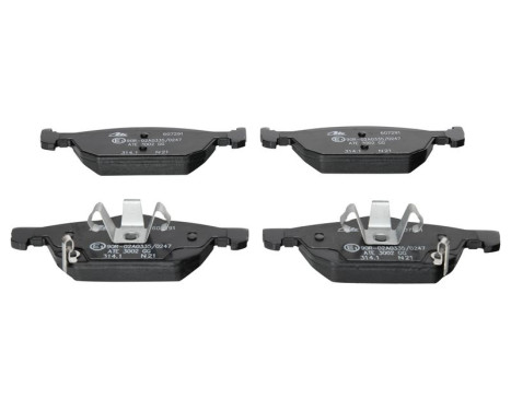 Brake Pad Set, disc brake 13.0460-7291.2 ATE, Image 2