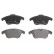 Brake Pad Set, disc brake 13.0460-7292.2 ATE