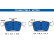 Brake Pad Set, disc brake 13.0460-7293.2 ATE, Thumbnail 3