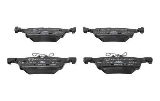 Brake Pad Set, disc brake 13.0460-7301.2 ATE, Image 3