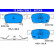 Brake Pad Set, disc brake 13.0460-7308.2 ATE, Thumbnail 2