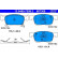 Brake Pad Set, disc brake 13.0460-7308.2 ATE, Thumbnail 3