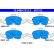 Brake Pad Set, disc brake 13.0460-7312.2 ATE