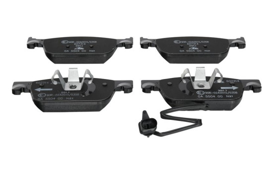Brake Pad Set, disc brake 13.0460-7314.2 ATE, Image 2