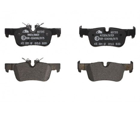 Brake Pad Set, disc brake 13.0460-7315.2 ATE