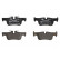 Brake Pad Set, disc brake 13.0460-7315.2 ATE