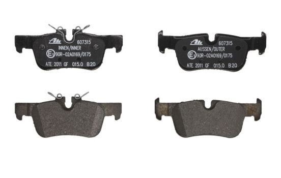 Brake Pad Set, disc brake 13.0460-7315.2 ATE