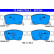 Brake Pad Set, disc brake 13.0460-7324.2 ATE