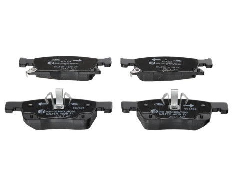 Brake Pad Set, disc brake 13.0460-7324.2 ATE, Image 2