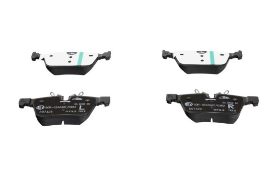 Brake Pad Set, disc brake 13.0460-7326.2 ATE