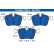 Brake Pad Set, disc brake 13.0460-7326.2 ATE, Thumbnail 2