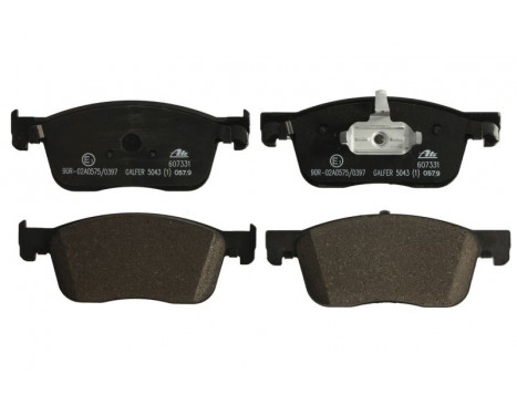 Brake Pad Set, disc brake 13.0460-7331.2 ATE