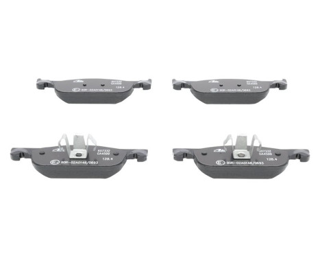 Brake pad set, disc brake 13.0460-7332.2 ATE, Image 2