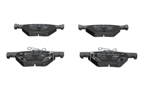 Brake Pad Set, disc brake 13.0460-7342.2 ATE, Image 2