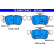 Brake Pad Set, disc brake 13.0460-7346.2 ATE