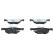 Brake Pad Set, disc brake 13.0460-7346.2 ATE, Thumbnail 2