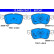 Brake Pad Set, disc brake 13.0460-7347.2 ATE