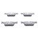 Brake pad set, disc brake 13.0460-7349.2 ATE, Thumbnail 2