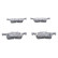 Brake pad set, disc brake 13.0460-7352.2 ATE, Thumbnail 2