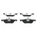 Brake pad set, disc brake 13.0460-7353.2 ATE, Thumbnail 2