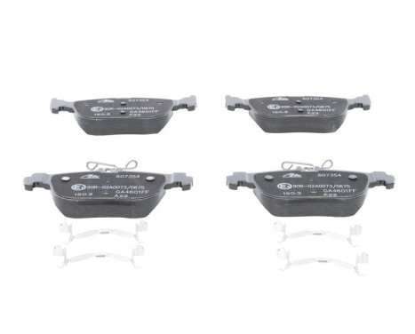 Brake pad set, disc brake 13.0460-7354.2 ATE, Image 2