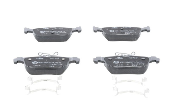 Brake pad set, disc brake 13.0460-7354.2 ATE, Image 2